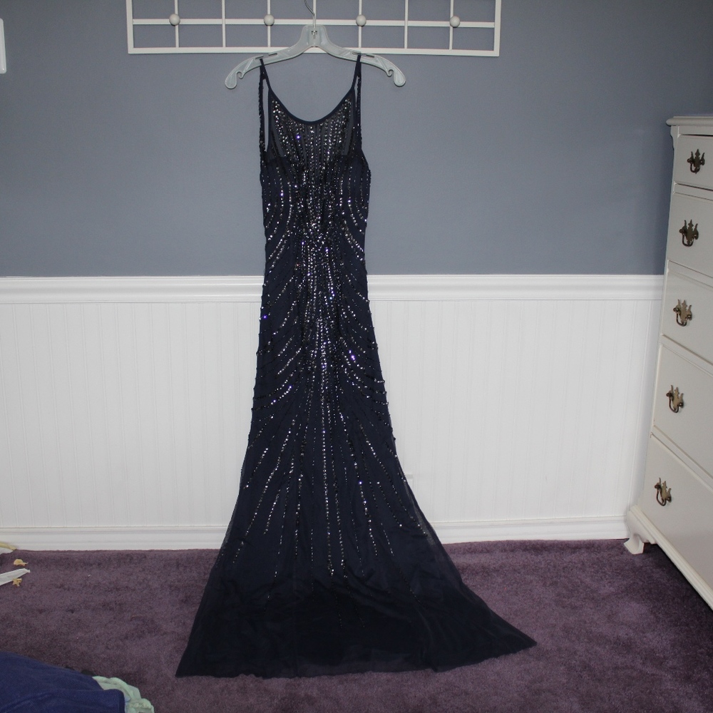 Navy Prom Dress